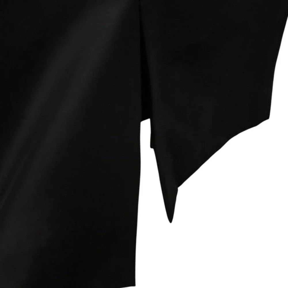 Evan Picone Black Sleeveless Peplum Sheath Dress V-Neck Size‎ 8 Cockail Formal